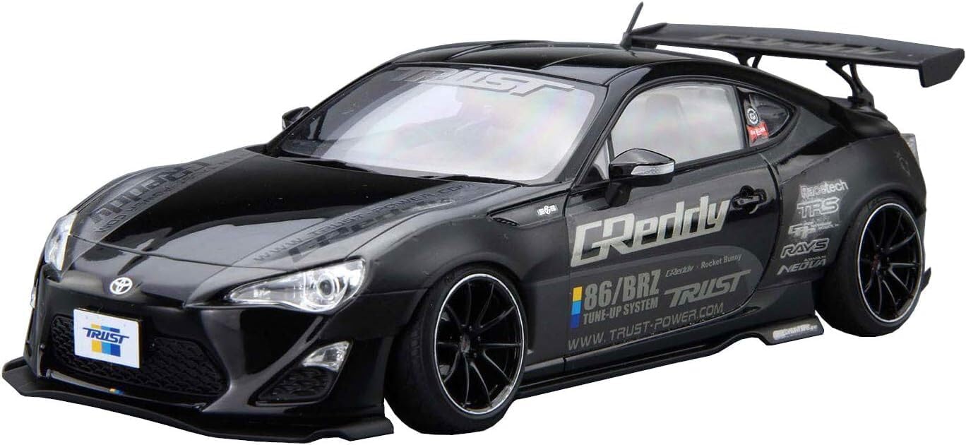 

Aoshima Bunka Kyozai The Tuned Car Series Scale ZN6 Toyota 86 GREDDY ROCKET BUNNY VOLK RACING Plastic Model (AOSHIMA) 1/24 12 & Ver. (Toyota)