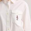 Teenie Weenie Women's Embroidered Long Sleeve Shirt