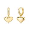 WESTISLAND Chubby Heart One-Touch Earrings YG_WI5062420
