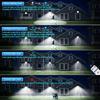 Outdoor Solar Lights 344 LED Solar Flood Lights with Remote Motion Sensor Light Solar Powered Security Light For Outside lights
