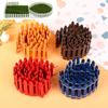 New 100*5Cm Diy Mini Small Fence Barrier Wooden Craft Miniature Fairy Garden For