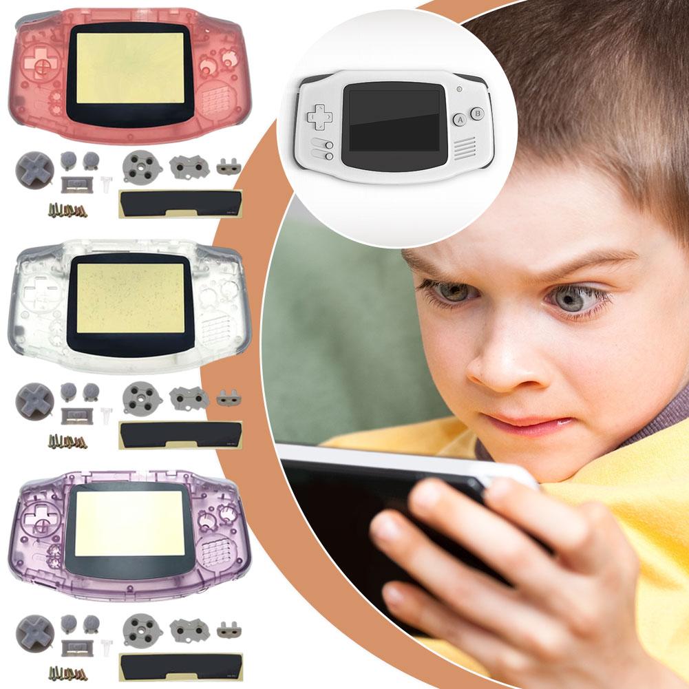 Para Game Boy Advan Carcasa de Repuesto Carcasa para Consola GBA Cubierta Protectora Piezas de Reparación de Retro Gaming