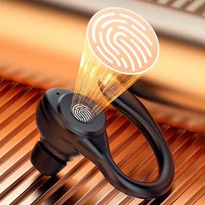 Wireless Headset Ear Hook Waterproof Gaming Earphones Bluetooth-Compatible5.3 Noise Reduction Comfortable Sports Running Earbuds