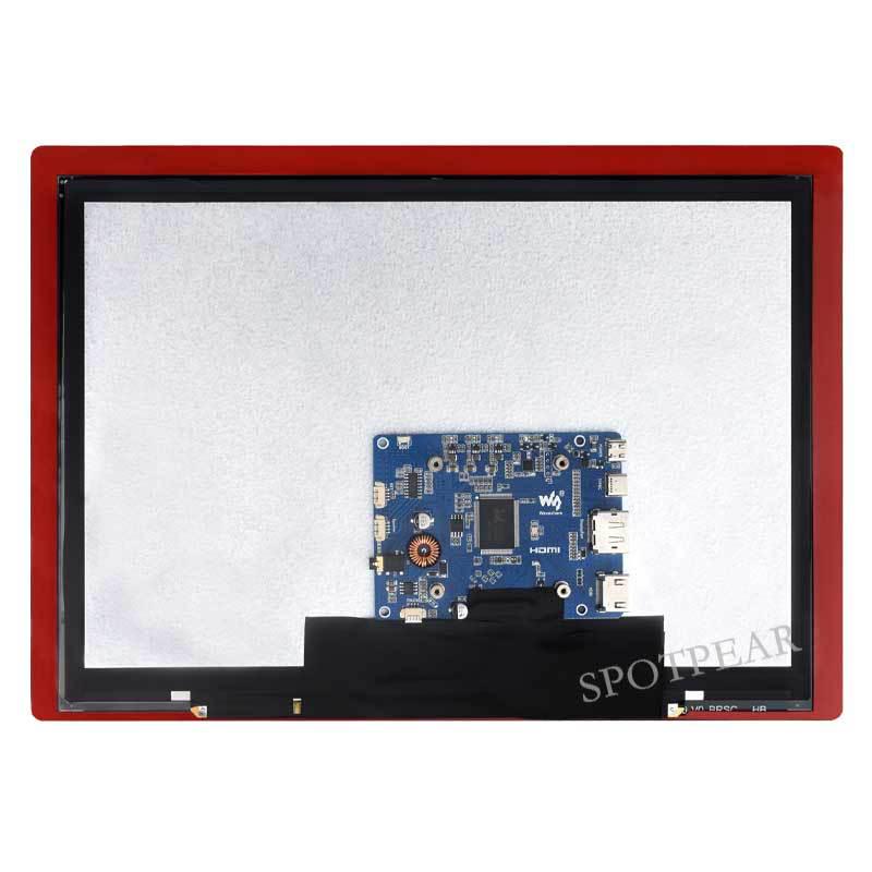 Raspberry Pi 14" 2K Touchscreen LCD Display with HDMI, 2160x1440 Resolution, Type C Mini PC Sub-Screen.