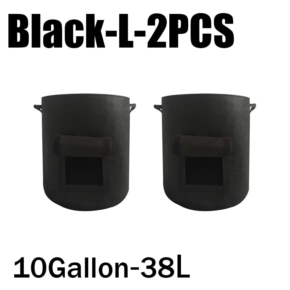 3Styles Felt Plant Grow Bags Nonwoven Fabric Garden Potato Pot Greenhouse Vegetable Growing Bags Moisturizing Vertical Tools