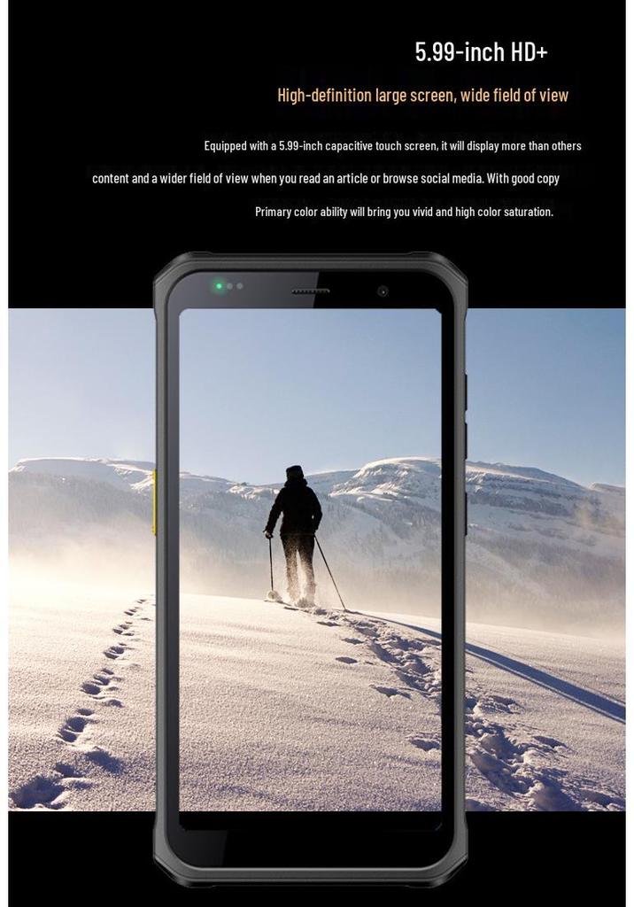 Ankexun KD09 4G Outdoor Exploration Mobile Phone: IP68 Waterproof, Dustproof, Shockproof, Full Netcom Charging Base.