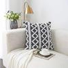 1pc Geometric Graphic Throw Pillow Cover Without Filler, 45x45CM Modern Fabric Decorative Square Cushion Cover for Bed, Sofa