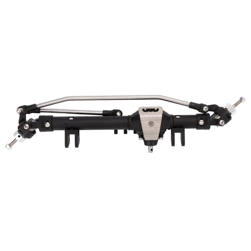1 10 RC Front Axle Aluminum Alloy Diamond Shaped for Axial Wraith 90018 90020 90045 RR10 90048 90053Black