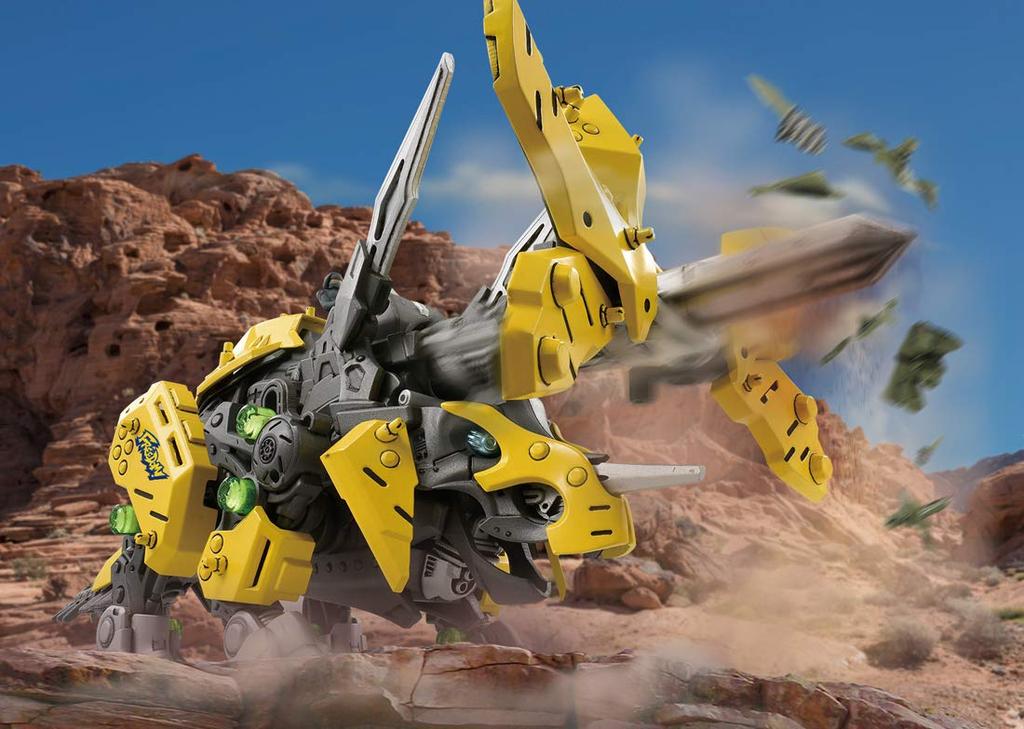 ZOIDS Zoids Wild ZW11 Triceradogos