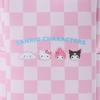 Sanrio Sanrio Characters Clear Tote Bag with Shoulder Pastel Checker 20 x 18 x 7 Character SANRIO 122912 (SANRIO) Strap, Pattern, cm, Design,