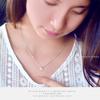 New Popular 925 Sterling Silver Noble Shiny Zircon Square Pendants Necklaces For Women Fashion Jewelry Valentine's Day Gifts
