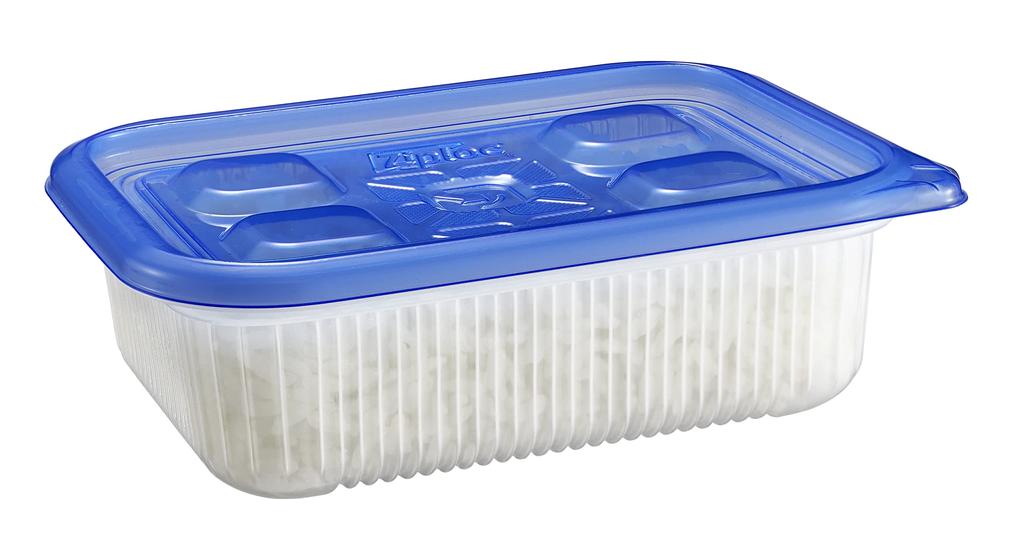 [Bulk Purchase] Ziploc Container Rice Storage Container for Large Servings, 2 Pieces X 4 Pieces