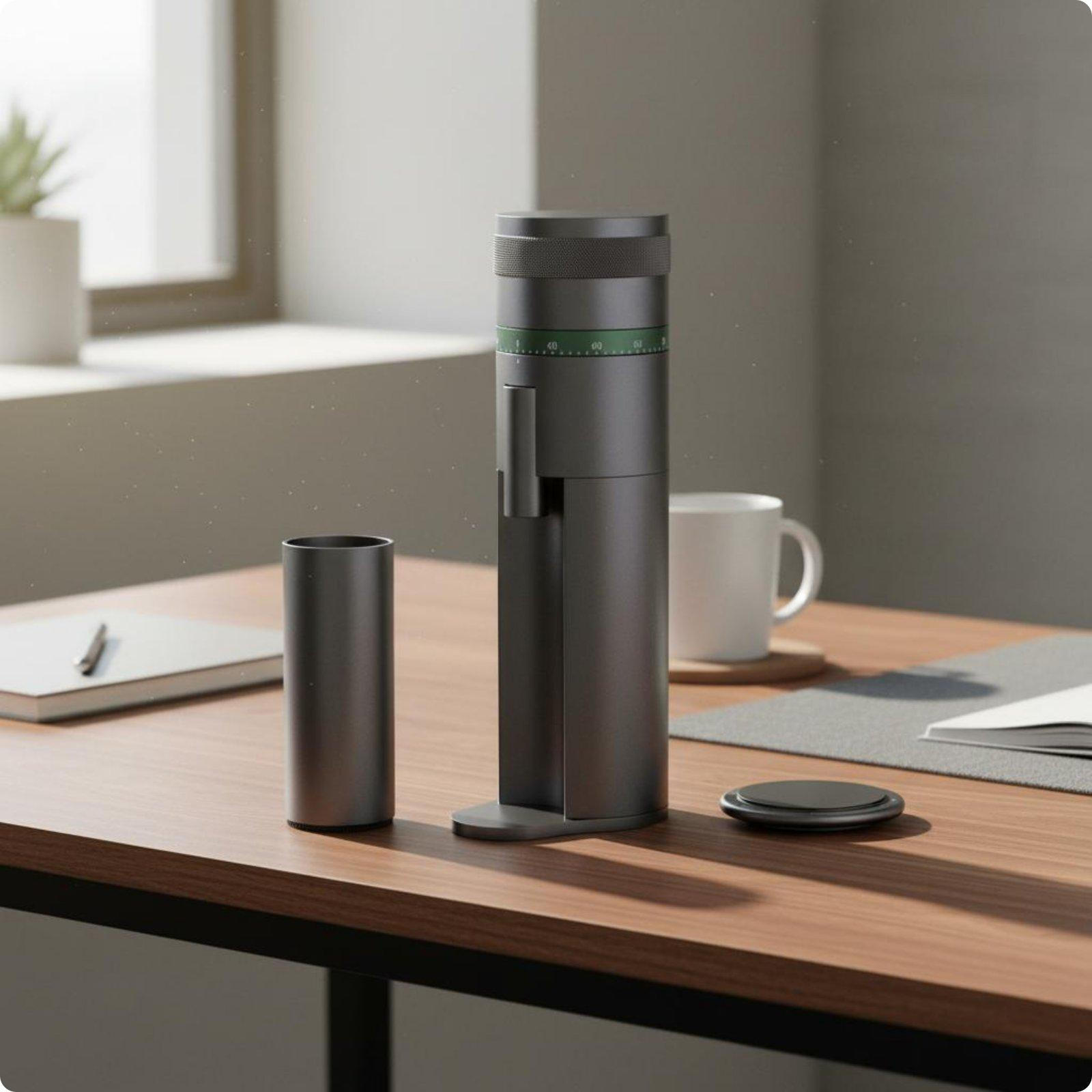 Portable Mini All Metal Electric Coffee Small Appliance for Office 01 01
