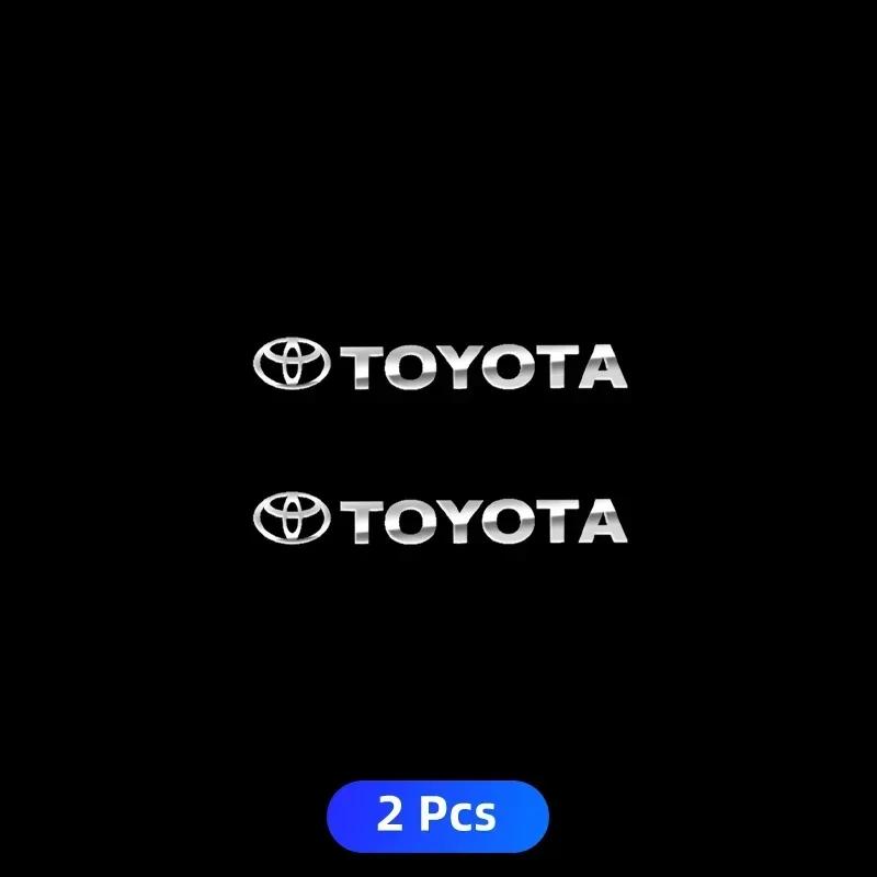 

Металевий Значок Авто Декор Наклейки на Двірники Світловідбиваючі Наклейки на Вікна Авто для Toyota Corolla Camry RAV4 Yaris Vios Highlander Alphard