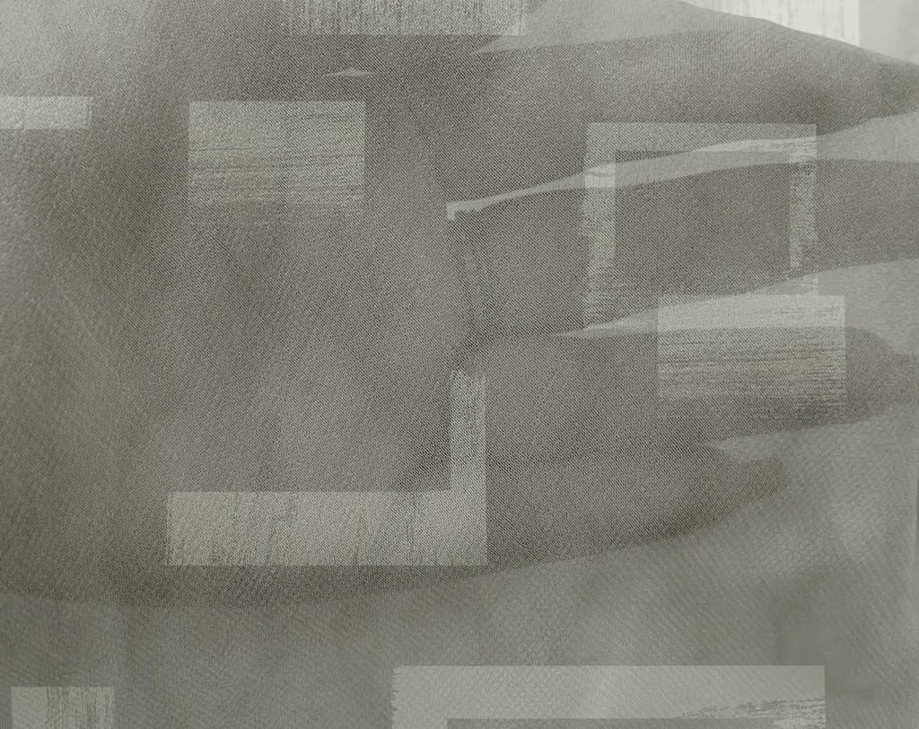 oneOone Georgette Viscose Dusty Gray Fabric Abstracts Sewing Material Print Fabric By The Yard 42 Inch