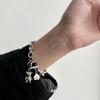 Korean Version Bracelet Ins Net Red Dark Hey Girl Fashion New Texture Hip Hop Dance Personality Cold Wind Bear Ot Chain Bracelet