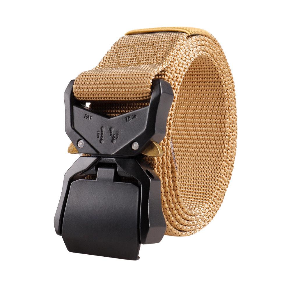 Men's Quick-Release Nylon Tactical Belt with Alloy Buckle