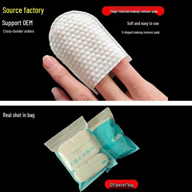U-Shaped Pearl Textured Cotton Insert Bag for Faucets & Oral Care