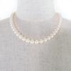 Excellent TASAKI Necklace Pearl size approximately 0.3 inches white Pearl Women Used