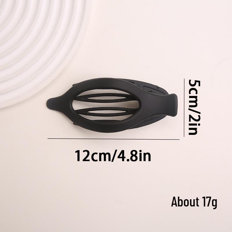 French Retro Shark Hair Clip - Lightweight Updo Accessory