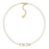Resin, Metal Necklaces Women's White N3354WOMRS_D301