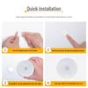 LED Motion Sensor Bedside Lamp: Rechargeable, Magnetic, Voice-Controlled Smart Night Light with Human Body Induction for Bedroom and Cabinet Use.