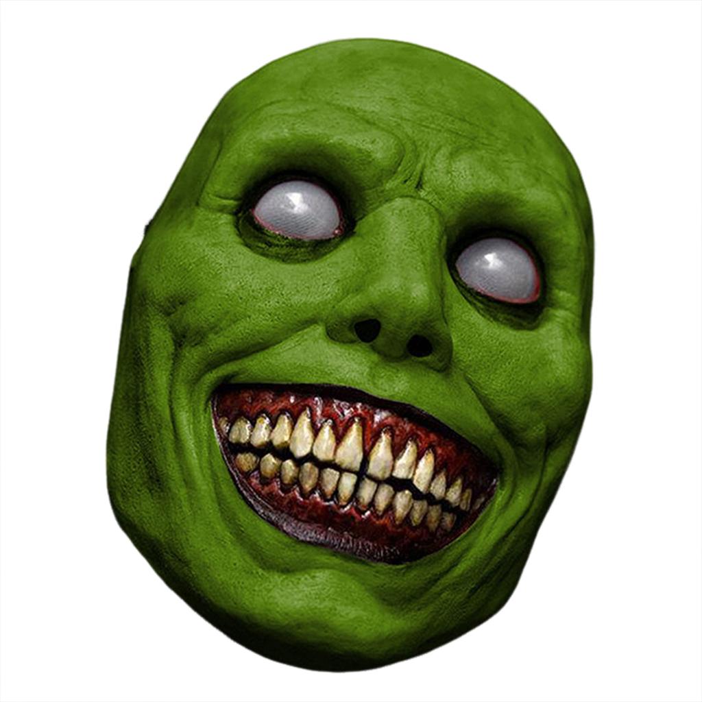 Scary Jokers Mask Halloween Walking Dead Cosplay Full Face Zombie Costume Prop Comfortable Breathable Bring Lasting Horror Fun