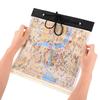 1PC Map Case Clear Waterproof PVC Document Stationery Holder Cover Portable Outdoor Camping Pocket Bag with Zipper
