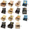 Desktop Musical Box Rotary Handle Wooden Music You Are My Sunshine Mini Mechanical Heavy Duty Decoration Girlfriend Boyfriend Wife Husband Birthday