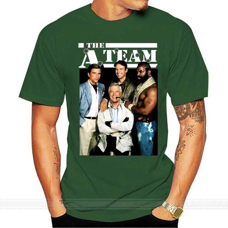 The A Team Classic Tv Series Mens TShirt Cotton Tshirt Men Summer Fashion Tshirt Euro Size