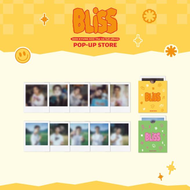 

Предзаказ DOH KYUNG SOO 1-й полноформатный альбом BLISS POP-UP Store MD Моментальное фото SING ver.