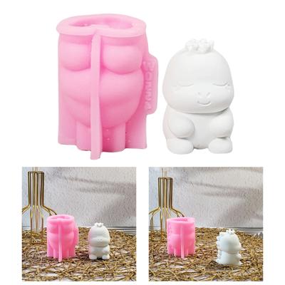 3D Crown Dinosaur Candle Molds Casting Molds Animal Silicone Mould Ornament Molds Candle Making Molds Epoxy Resin Molds