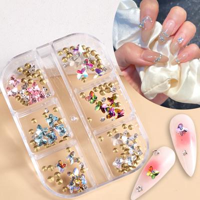Tolles 3D-Nageldekor, breite Anwendung, langlebig und hohe Haltbarkeit