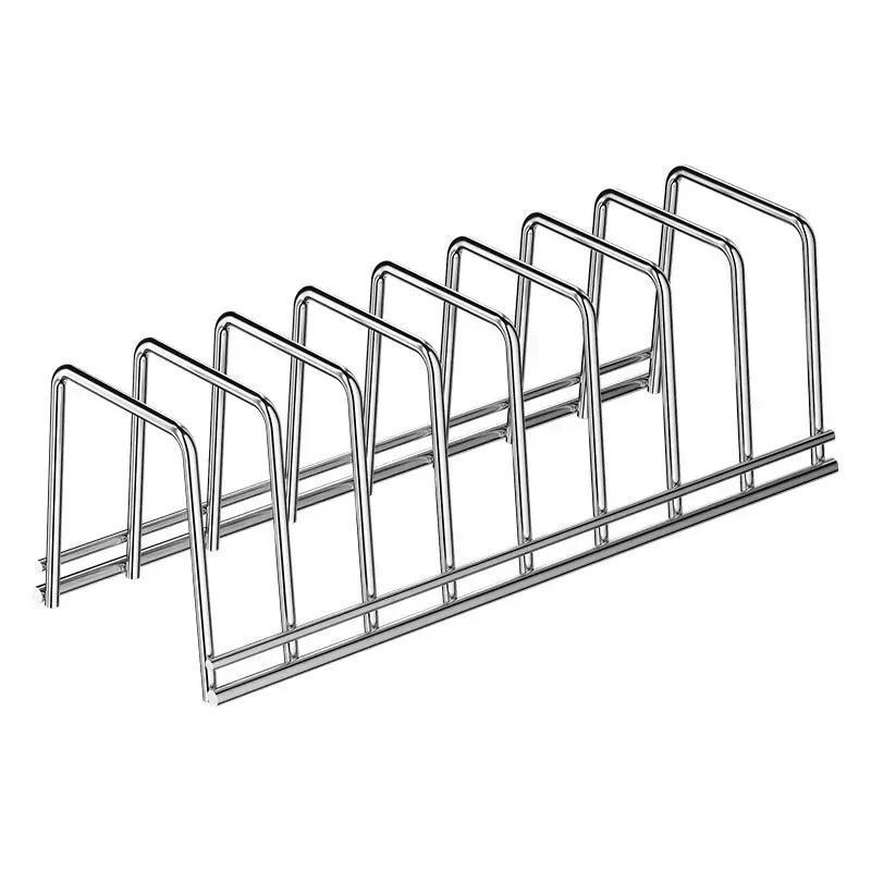 Stainless Steel Dish Drying Rack and Bowl Storage for Kitchen Cabinets