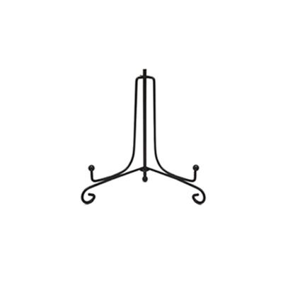 Home Decoration Fashion Black Swing Bracket Iron Art Photo Picture Bowl Plate Display Stands