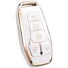 Ford Keychain Cover, Explorer Mustang Escape Edge Lincoln Premium Soft TPU Fully Protected Key Case Remote Key Holder