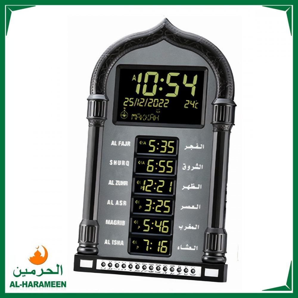 4008Model Digital Azan Clock Wall or Table Automatic Muslim Islamic Praying Clock with AZAN Prayer Alarm