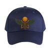 Ancient Egyptian Winged Sun Disk Symbol Woman Man Baseball Cap Adult Adjustable with Curved Brim Hiking Fishing Hat trucker cap