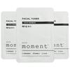 [With Moment] Disposable Facial Skin 25pcs + Lotion 25pcs Total 50pcs Portable Travel Size