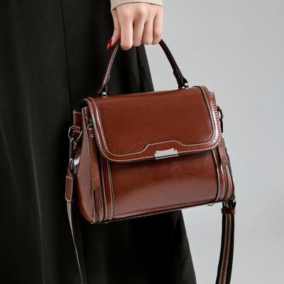 Borsa a tracolla da donna in vera pelle, nuovo stile 2025 - Perfetta per il pendolarismo estivo