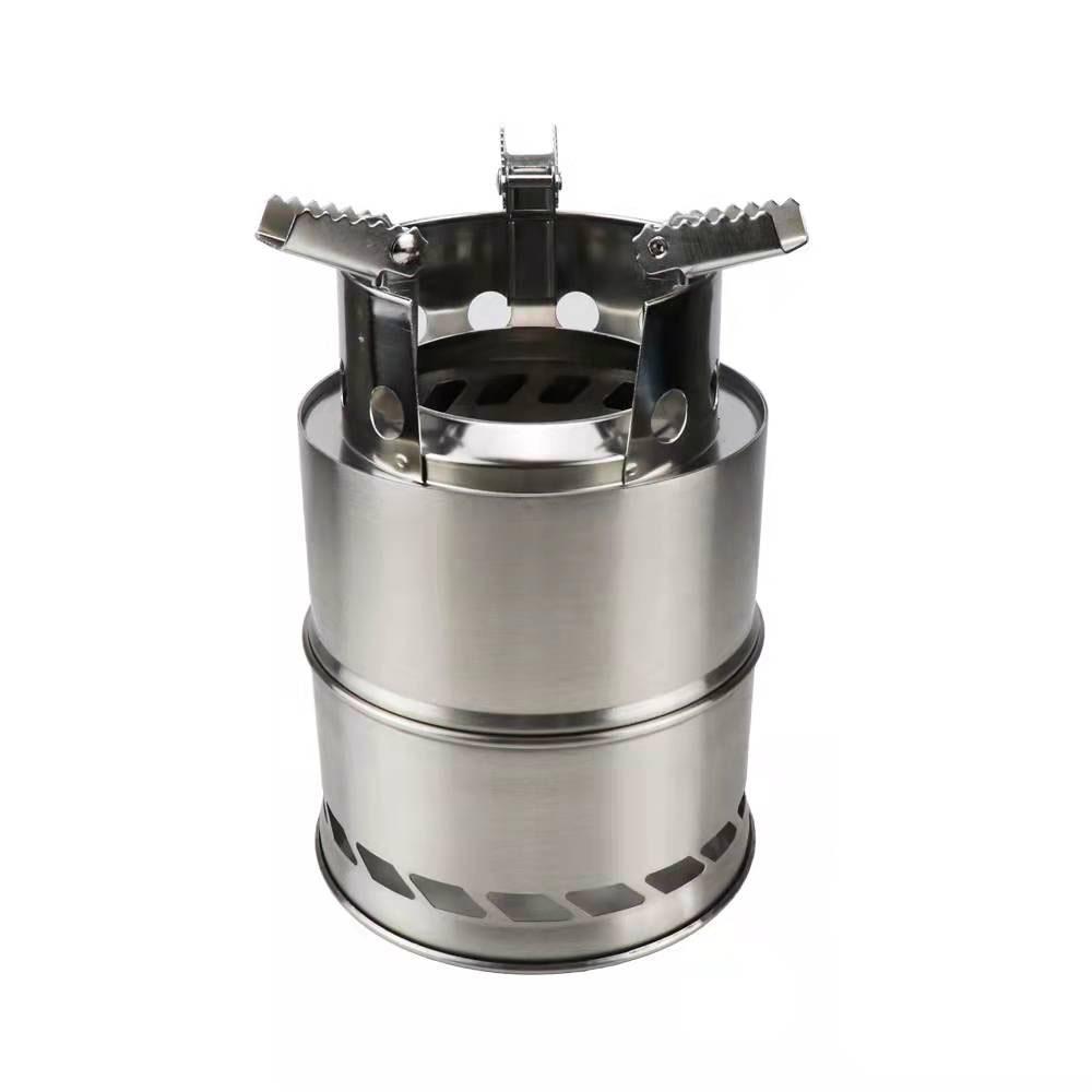 

Outdoor Furnace Wood Stoves Portable Stainless Steel Detachable Windproof Barbecue Stoves For Hiking Camping Picnic Cooking