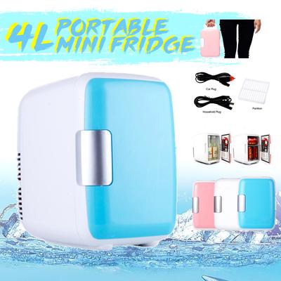 4L Portable /& Lightweight Mini Fridge Freezer Cooler Travel Camping Car Boat Home Refrigerator Ideal for Use in Camping and Travel ; car household Boating 220V 12V