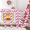 New Year Party Candy Canes Decor Party Favors Balloons Christmas Supplies Candy Cane Stick