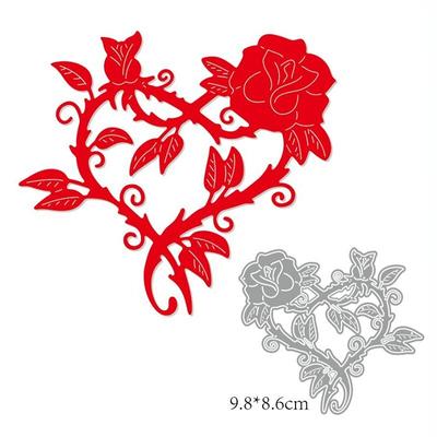 Liebe Herz Metall Stanzformen Schablone DIY Scrapbooking Prägung Album Papier Karte Handwerk