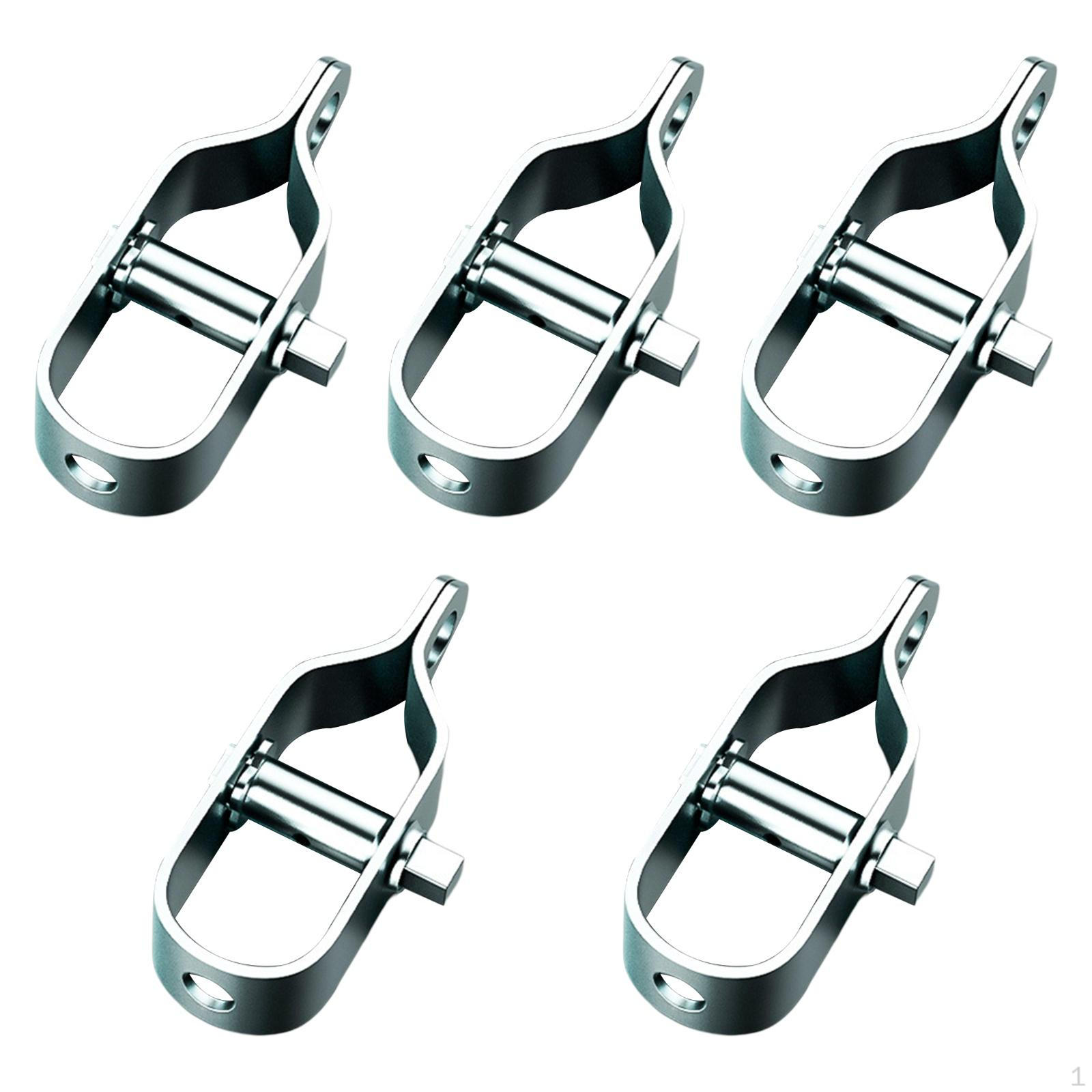 

5 шт. натяжитель проволоки ограждения сменные аксессуары универсальные для регулировки троса 30x105mm Galvanizing