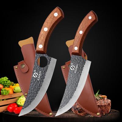 Barbecue Knives Boning Knife Meat Cleaver Stainless Steel Handmade Chef Knife Kitchen Items Unique Knives Cuisine