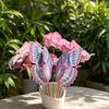 10 Pcs Butterfly Stakes 10 Inch Colorful Butterfly Garden Decoration PVC Waterproof Artificial Butterflies Stick for Plant Pot Patio Yard Garden Decor