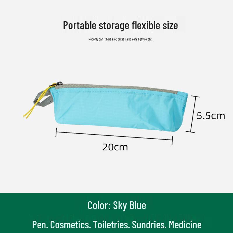 

Ultra-light Waterproof Travel Wash Bag & Makeup Organizer - Large Capacity with Zipper