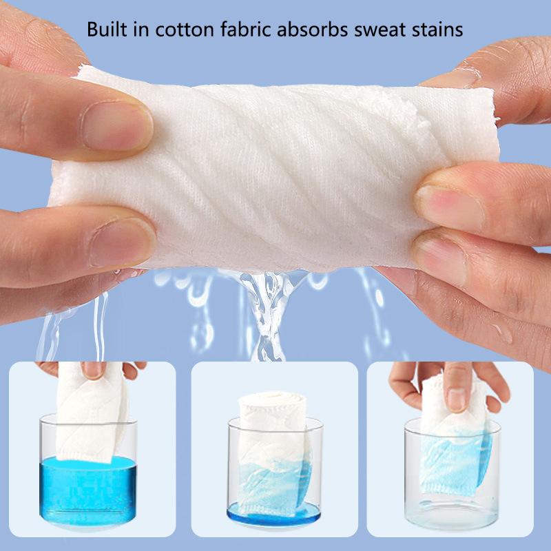 Grande Cuscinetto Lavabile Riutilizzabile Assorbi Sudore Cuscinetto Adesivo Assorbi Sudore Per Biancheria Intima Sportiva Cuscinetto in Cotone Assorbi Sudore