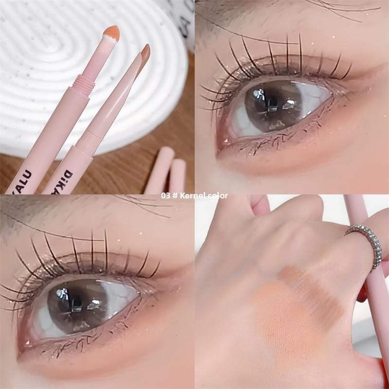 

DIKALU Двусторонний карандаш-хайлайтер для области под глазами, подводка для естественного макияжа глаз 03